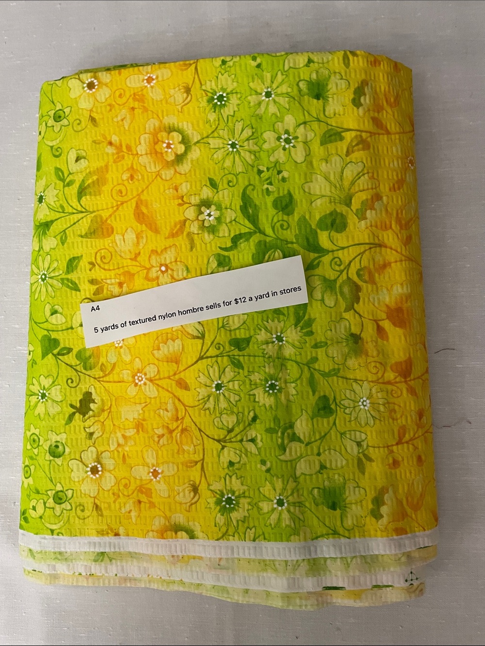 5 YARDS 4-5 LB FABRIC BUNDLE • USABLE PIECES • CRAFT & SEWING